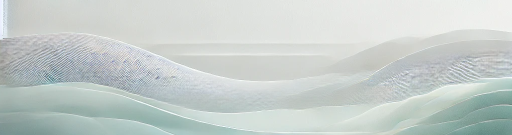 Image shows calming abstract waves